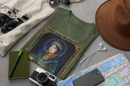 Empress Tarot Card Tee | modern tarot apparel, classic tarot style