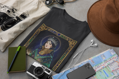 Empress Tarot Card Tee | modern tarot apparel, classic tarot style