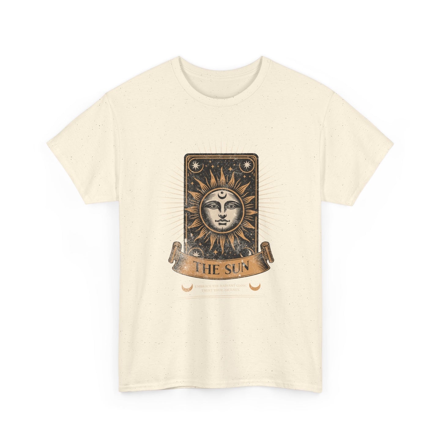 "The Sun" Tarot Tee — Vintage Celestial Sun Card Graphic T-Shirt