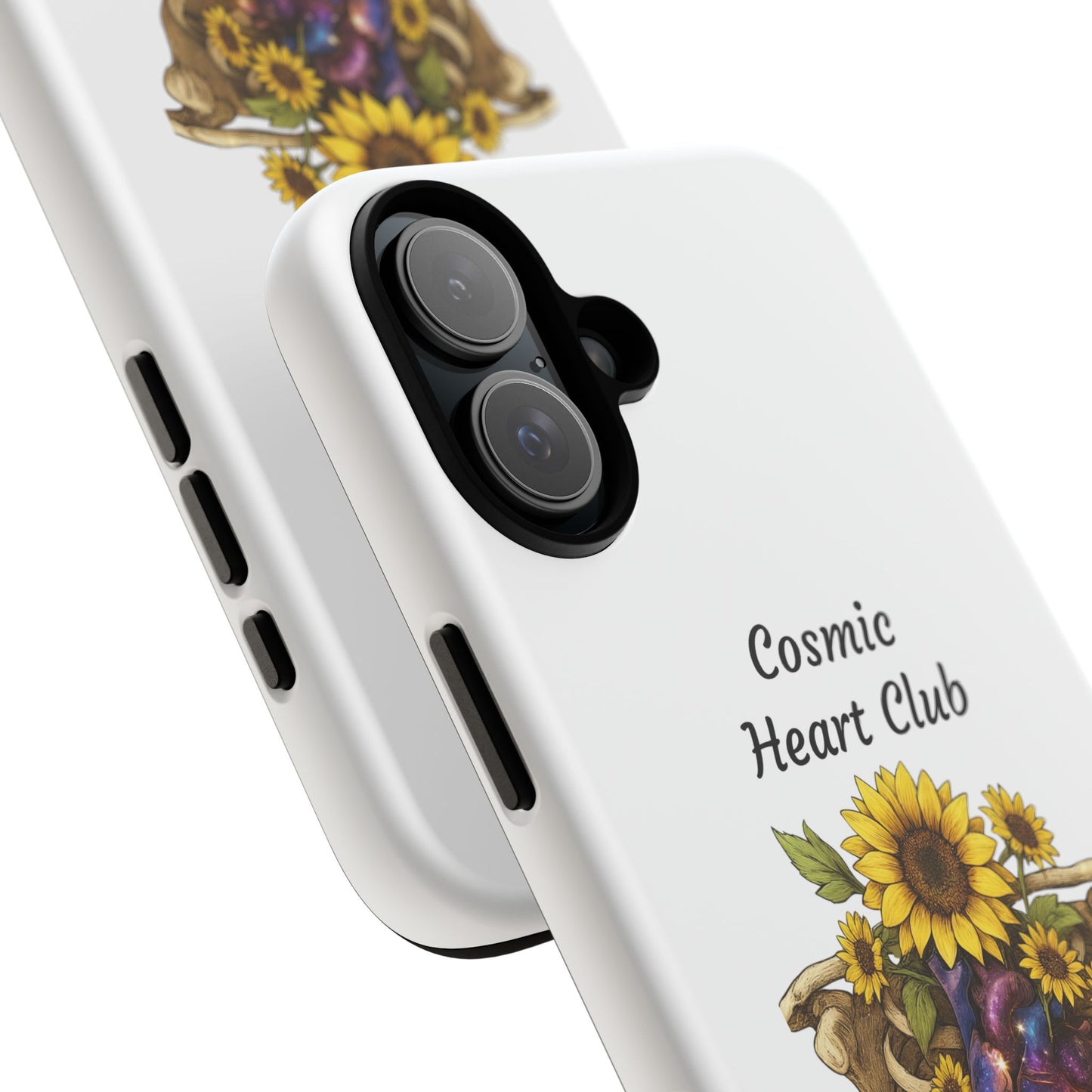 Tough Cases - 'Cosmic Heart Club' Floral Ribcage Phone Case