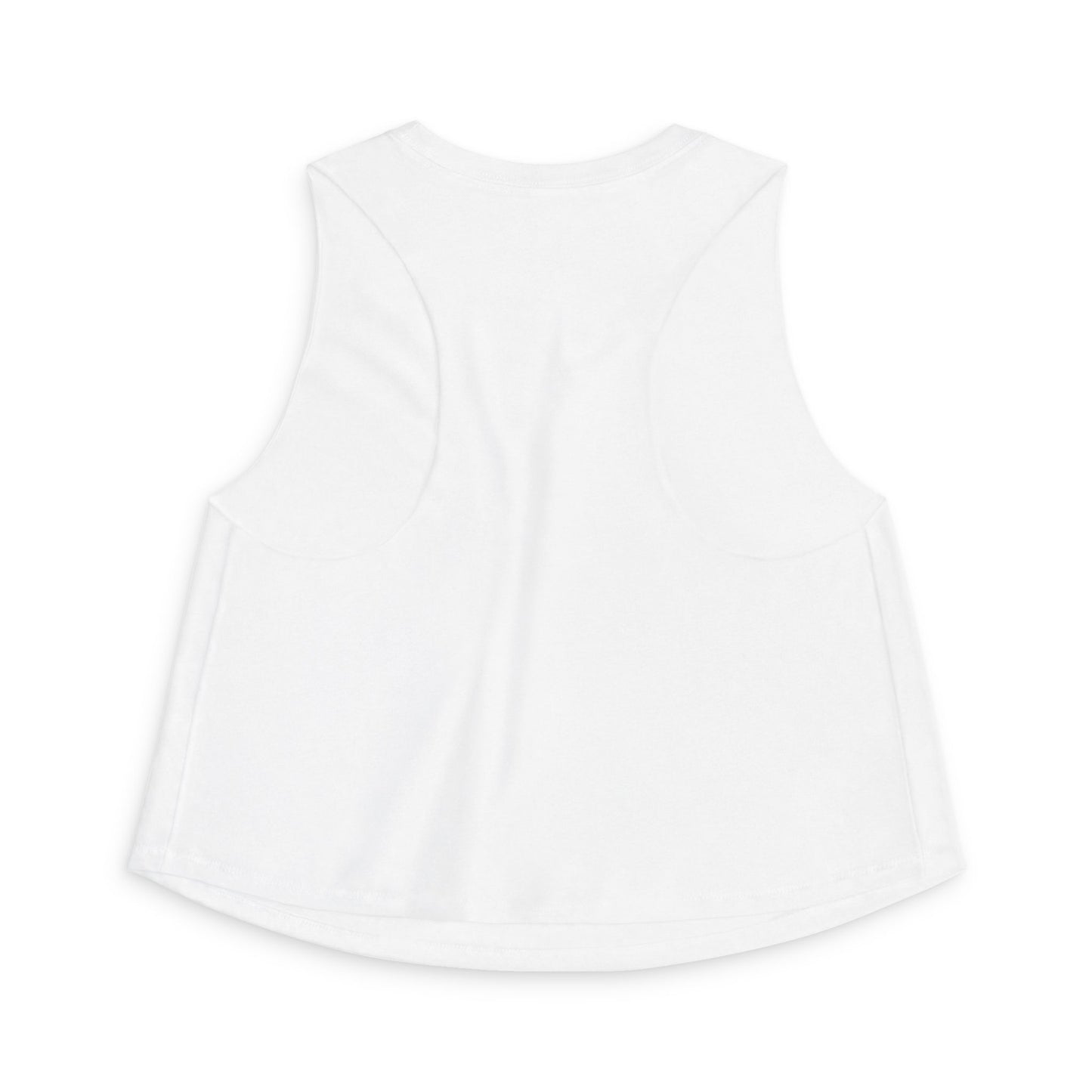 Astro Heart Crop Top — "Universe show me how good it can get" Spiritual Graphic Tank