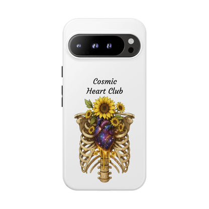 Tough Cases - 'Cosmic Heart Club' Floral Ribcage Phone Case