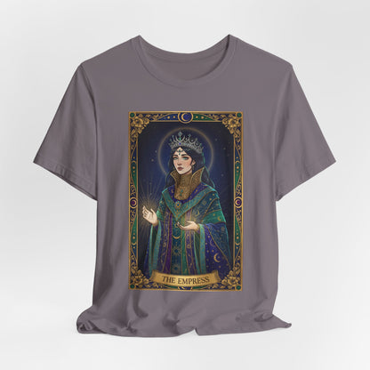 Empress Tarot Card Tee | modern tarot apparel, classic tarot style