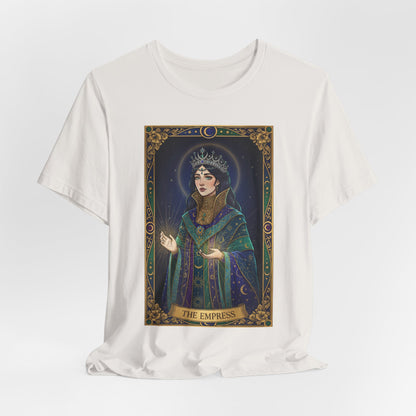 Empress Tarot Card Tee | modern tarot apparel, classic tarot style