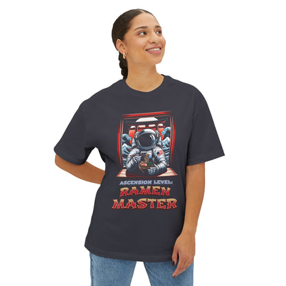 Astronaut Ramen Graphic Tee - "Ascension level: Ramen Master" T‑Shirt