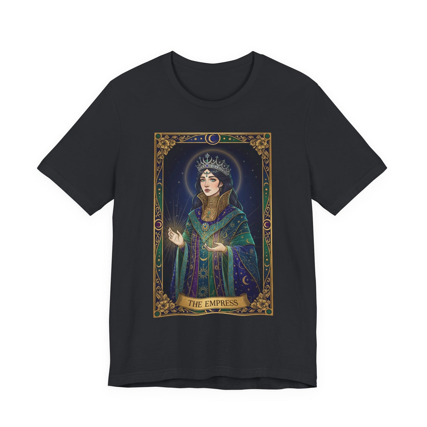 Empress Tarot Card Tee | modern tarot apparel, classic tarot style