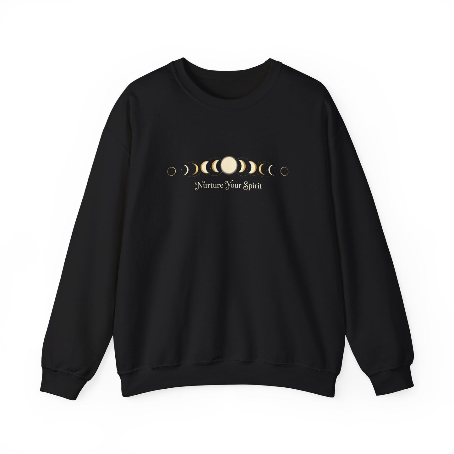 Moon Phase Ritual Sweatshirt — Nurture Your Spirit Lunar-Cycle