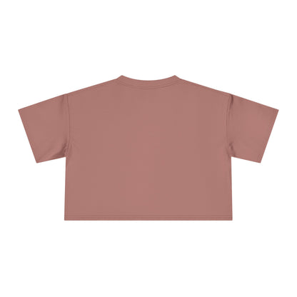"Spiritual Masterpiece." Crop Tee — Inspirational, Intentional Women's Shirt