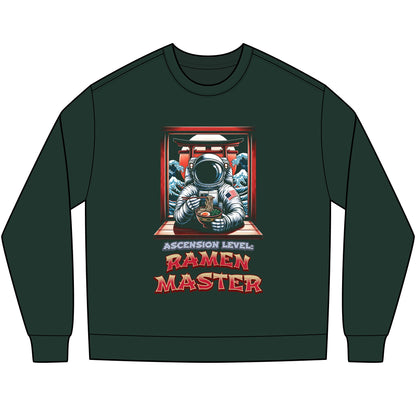 Ramen Master Astronaut Long Sleeve Tee — 'Ascension level, Ramen Master'