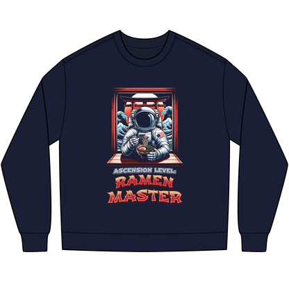 Ramen Master Astronaut Long Sleeve Tee — 'Ascension level, Ramen Master'