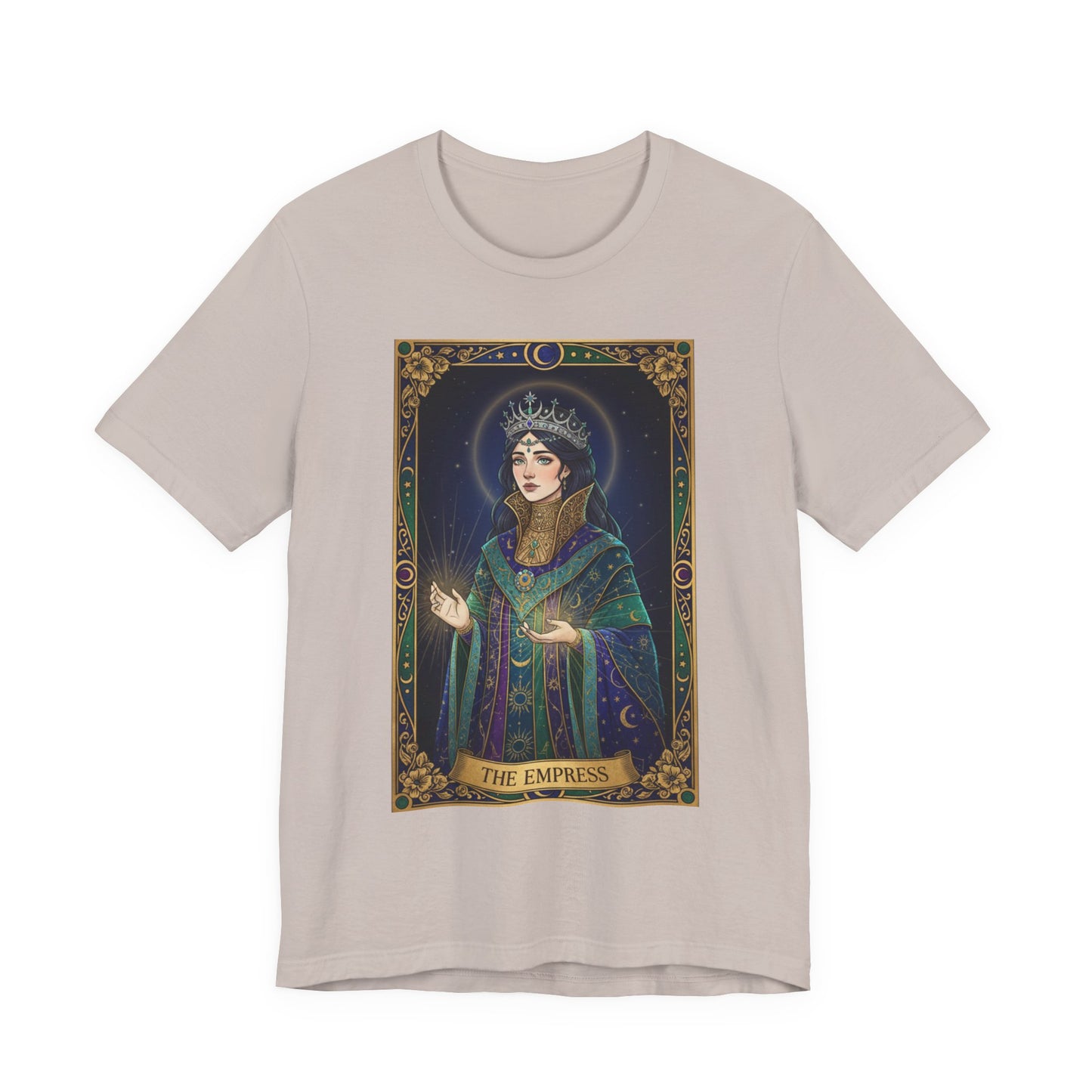 Empress Tarot Card Tee | modern tarot apparel, classic tarot style
