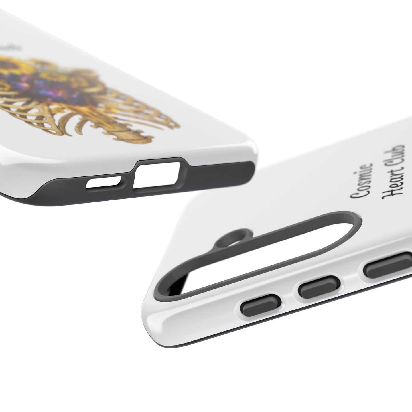 Tough Cases - 'Cosmic Heart Club' Floral Ribcage Phone Case