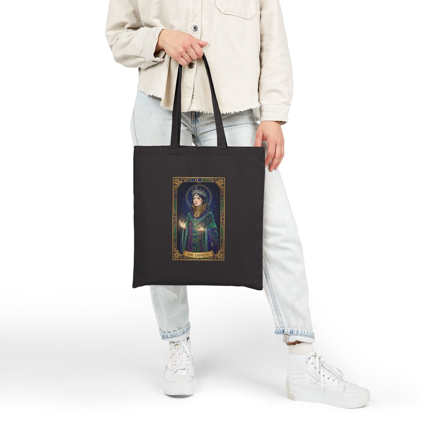 Tarot Arcana Illustration Tote | classic tarot style, mystic card art