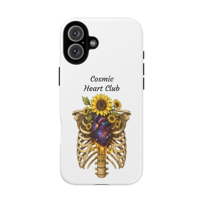 Tough Cases - 'Cosmic Heart Club' Floral Ribcage Phone Case