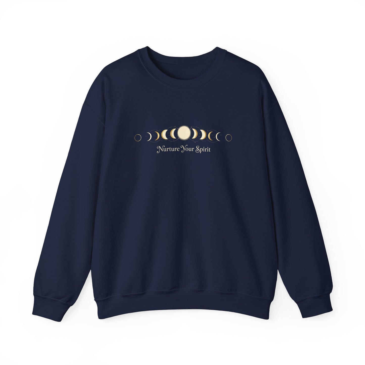 Moon Phase Ritual Sweatshirt — Nurture Your Spirit Lunar-Cycle