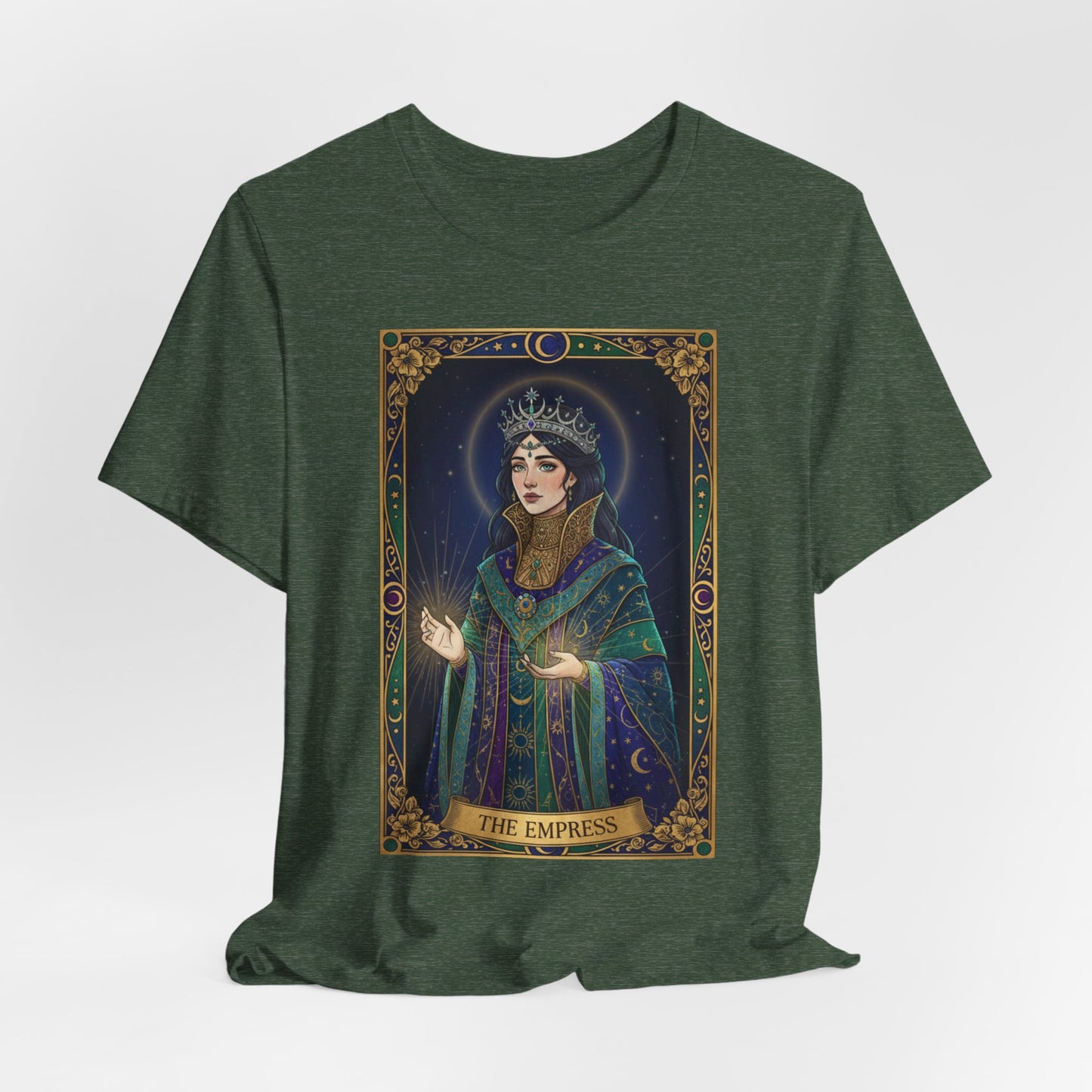 Empress Tarot Card Tee | modern tarot apparel, classic tarot style