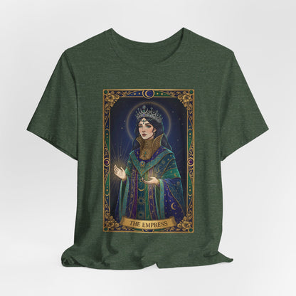 Empress Tarot Card Tee | modern tarot apparel, classic tarot style