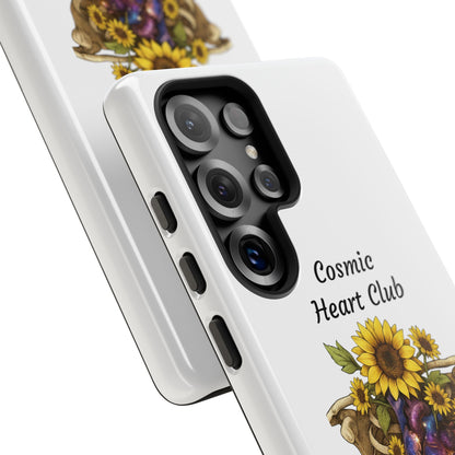 Tough Cases - 'Cosmic Heart Club' Floral Ribcage Phone Case