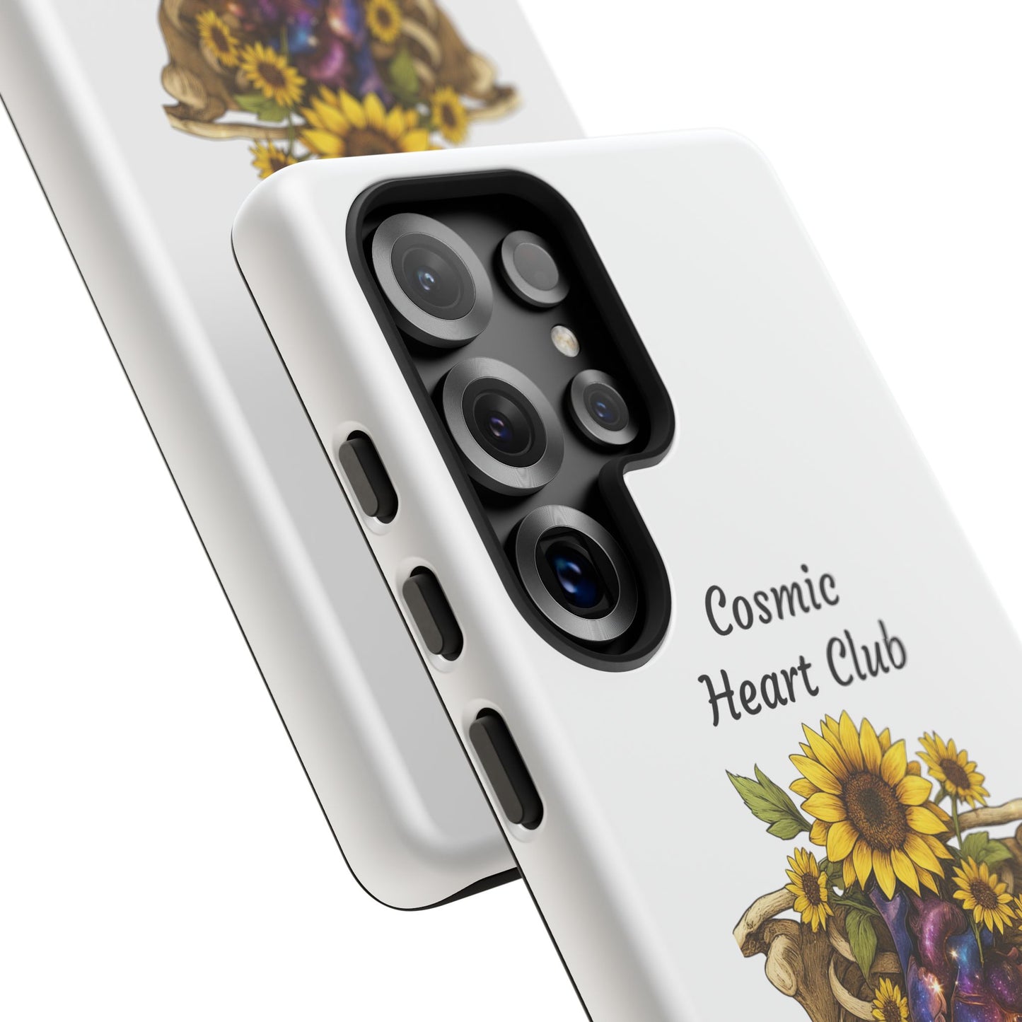 Tough Cases - 'Cosmic Heart Club' Floral Ribcage Phone Case