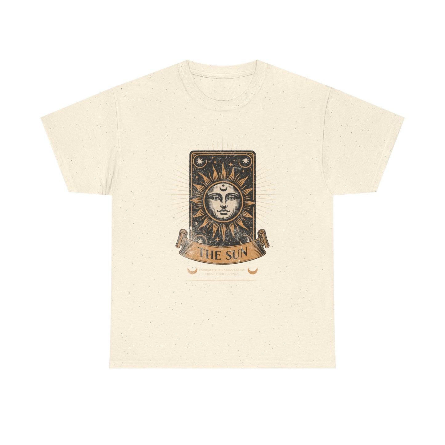 "The Sun" Tarot Tee — Vintage Celestial Sun Card Graphic T-Shirt
