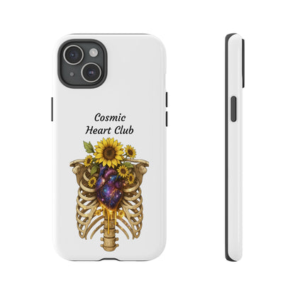 Tough Cases - 'Cosmic Heart Club' Floral Ribcage Phone Case