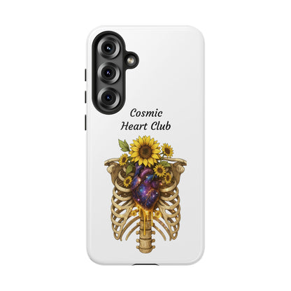 Tough Cases - 'Cosmic Heart Club' Floral Ribcage Phone Case