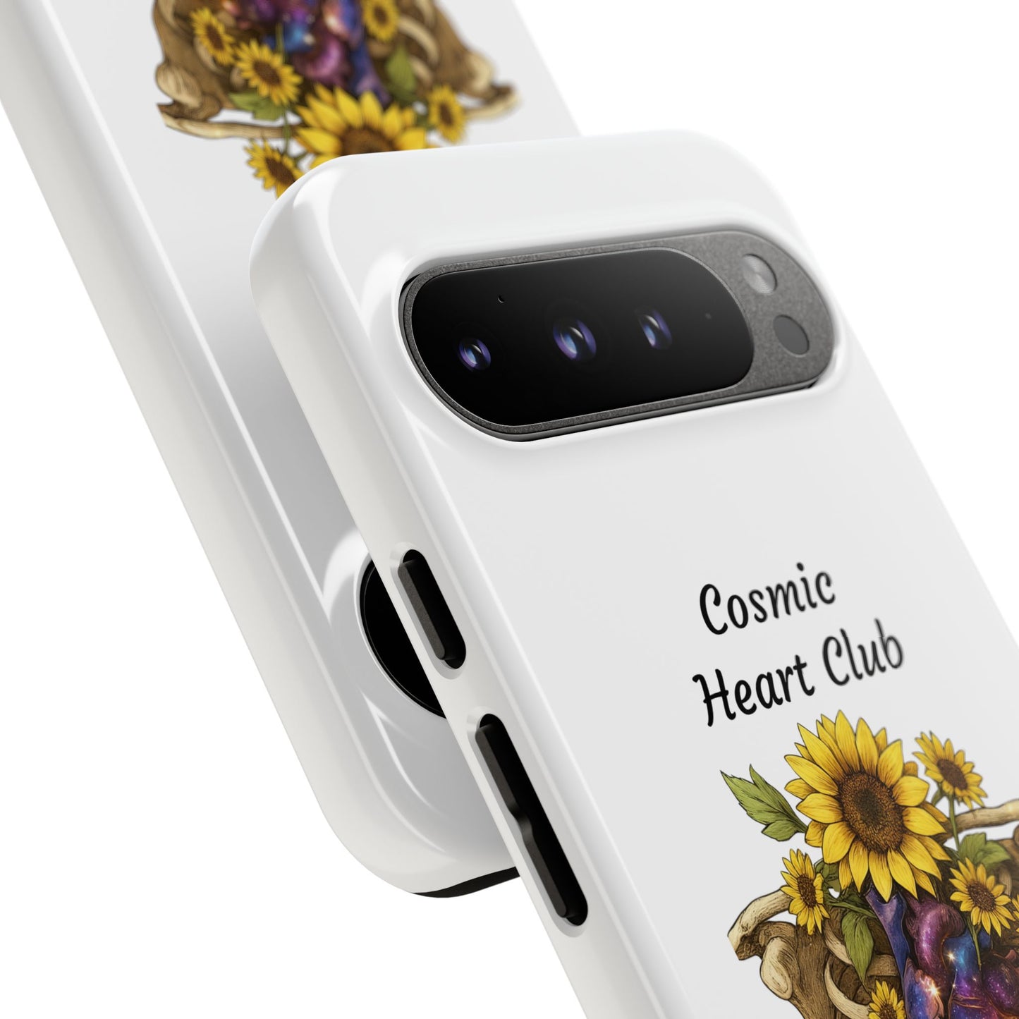 Tough Cases - 'Cosmic Heart Club' Floral Ribcage Phone Case