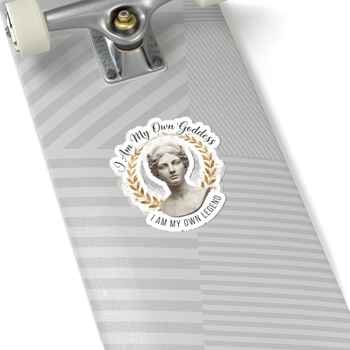 Kiss-Cut Sticker — "I am my own Goddess. I am my own legend."