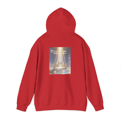 I Am Pure Light Divine Guided | Spiritual Inspirational Graphic Hoodie