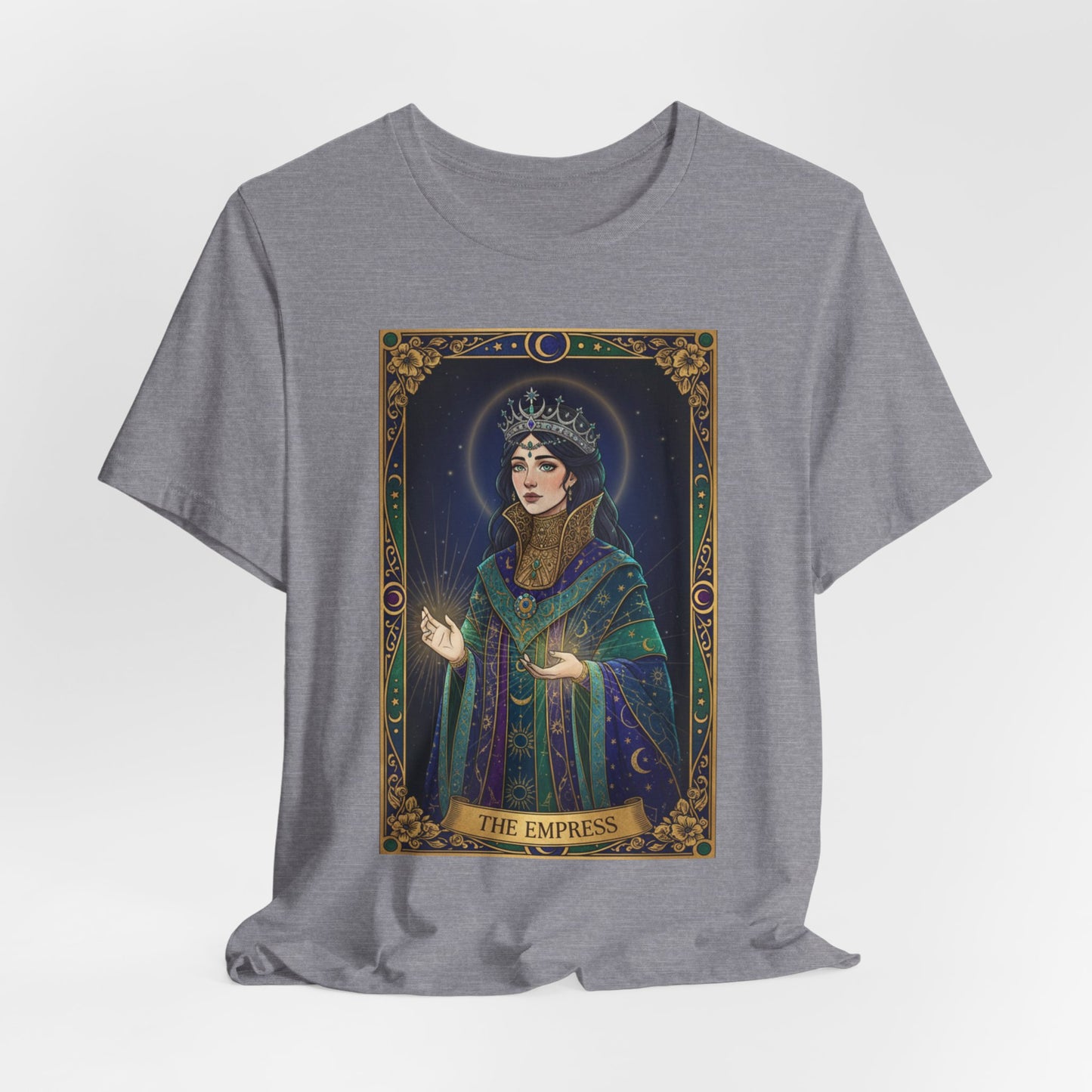 Empress Tarot Card Tee | modern tarot apparel, classic tarot style