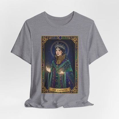 Empress Tarot Card Tee | modern tarot apparel, classic tarot style