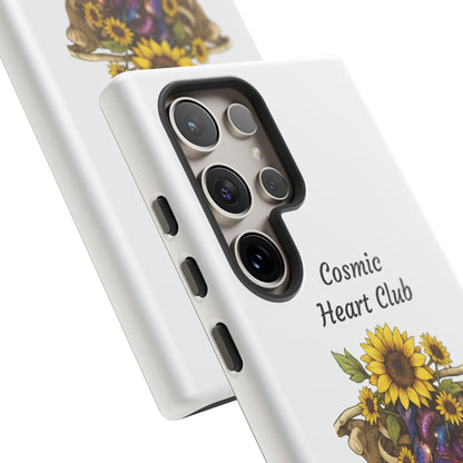 Tough Cases - 'Cosmic Heart Club' Floral Ribcage Phone Case