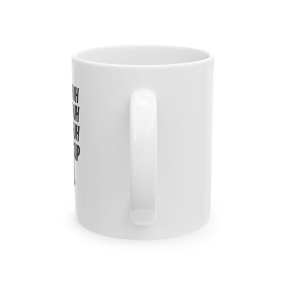 Ceramic Mug — Shh! Lip Print Coffee Mug (11oz)