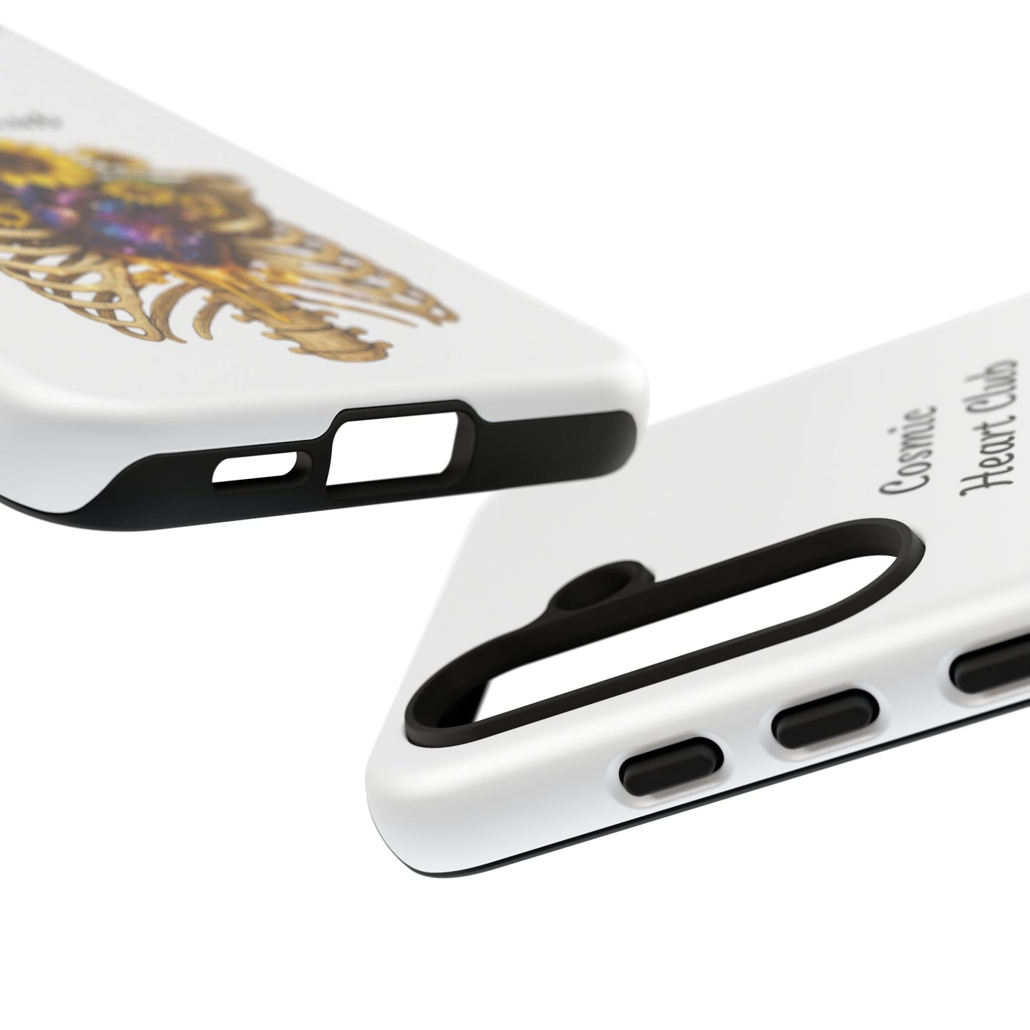 Tough Cases - 'Cosmic Heart Club' Floral Ribcage Phone Case