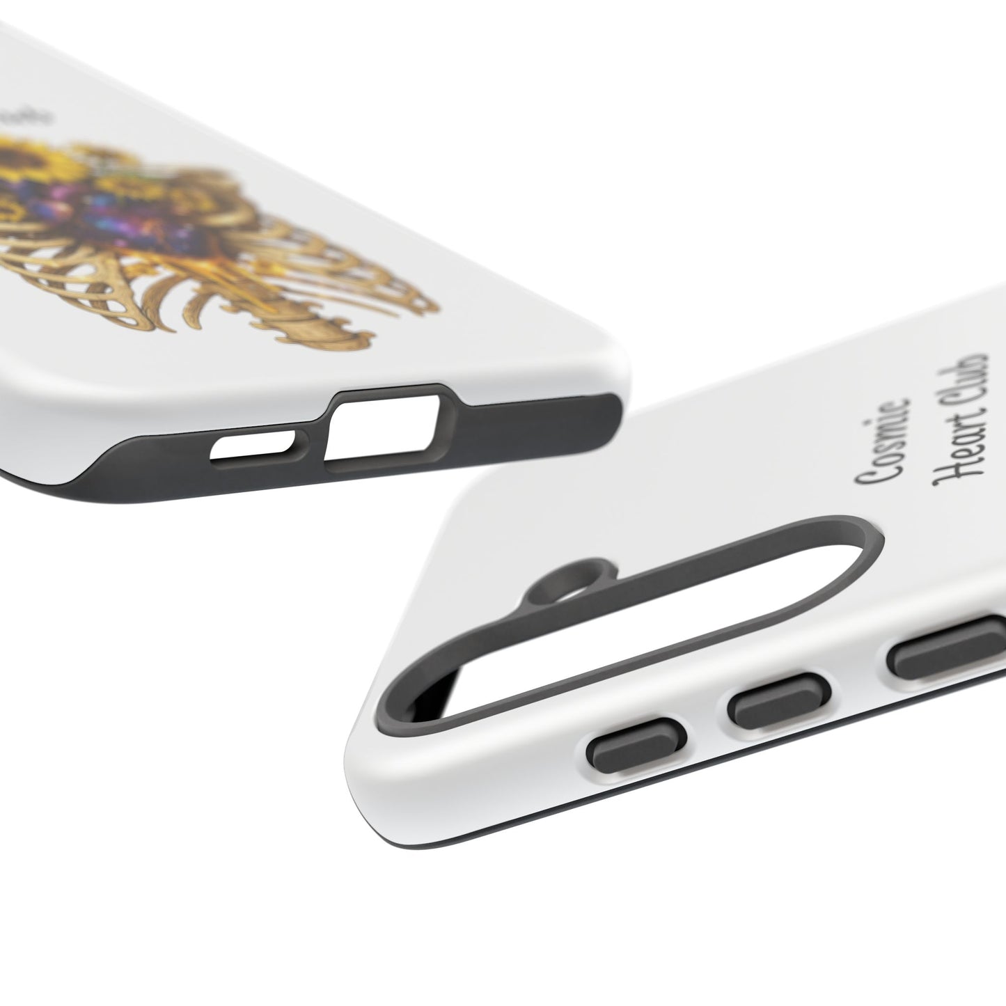 Tough Cases - 'Cosmic Heart Club' Floral Ribcage Phone Case