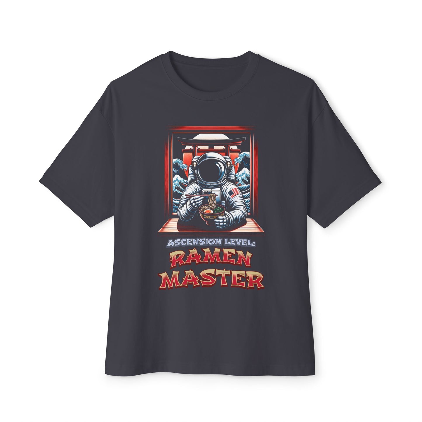 Astronaut Ramen Graphic Tee - "Ascension level: Ramen Master" T‑Shirt