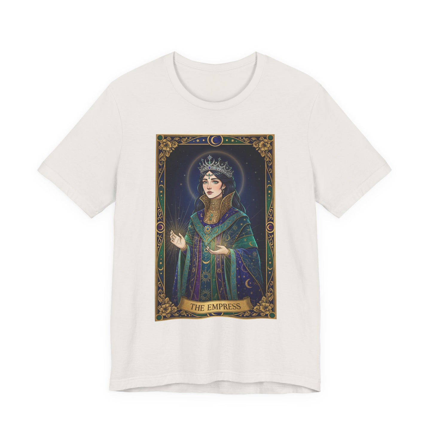 Empress Tarot Card Tee | modern tarot apparel, classic tarot style