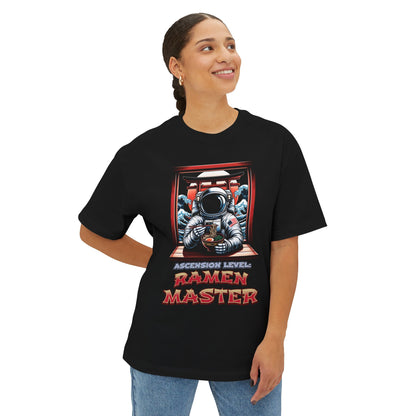 Astronaut Ramen Graphic Tee - "Ascension level: Ramen Master" T‑Shirt