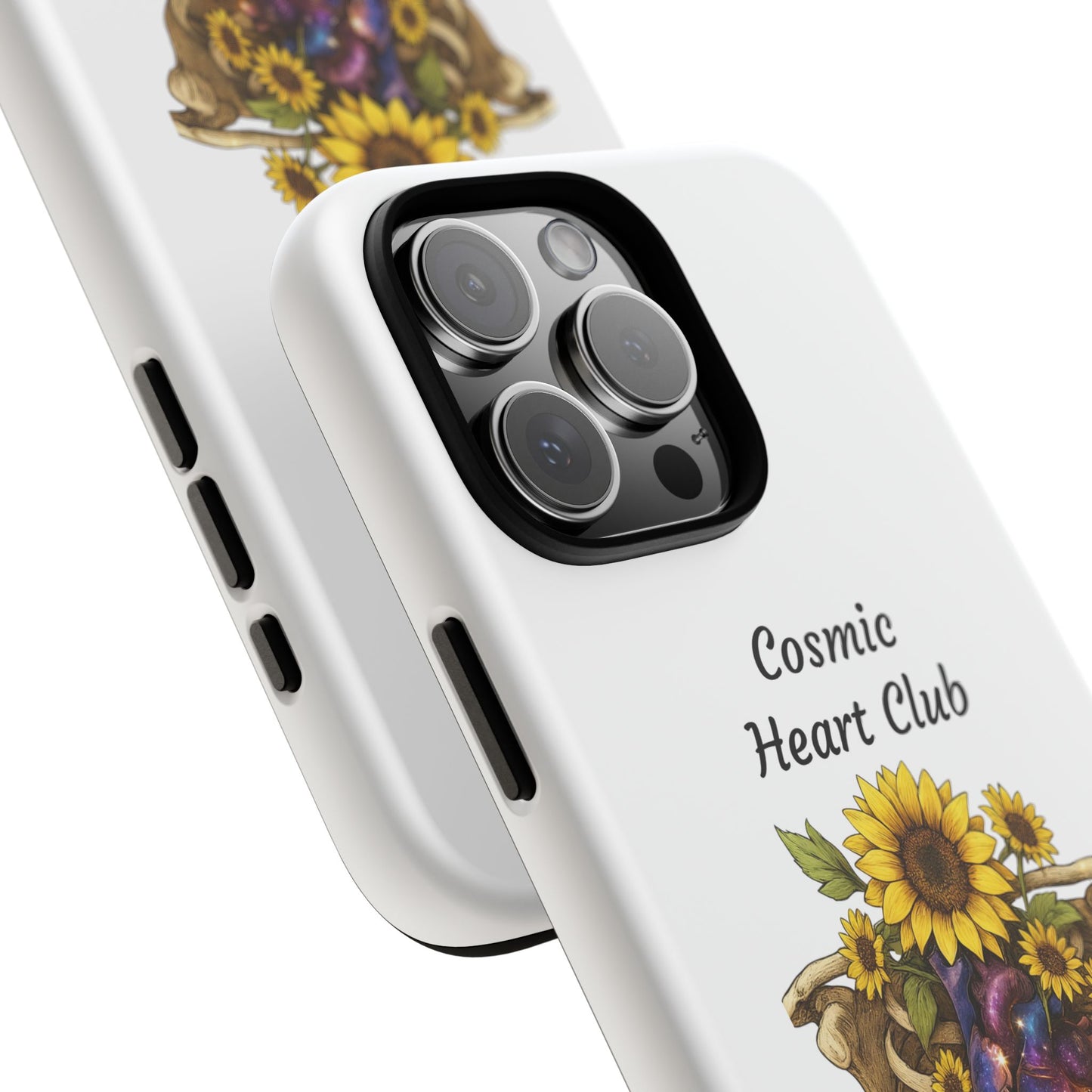 Tough Cases - 'Cosmic Heart Club' Floral Ribcage Phone Case
