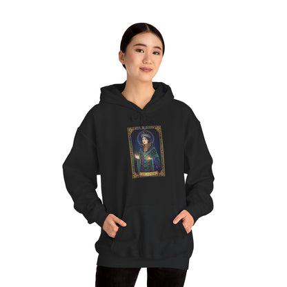 Empress Arcana Portrait Tarot Hoodie | classic tarot style, modern tarot apparel