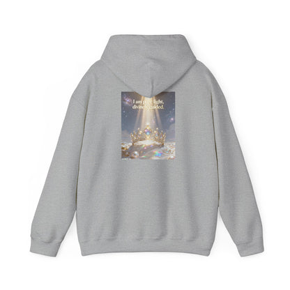 I Am Pure Light Divine Guided | Spiritual Inspirational Graphic Hoodie