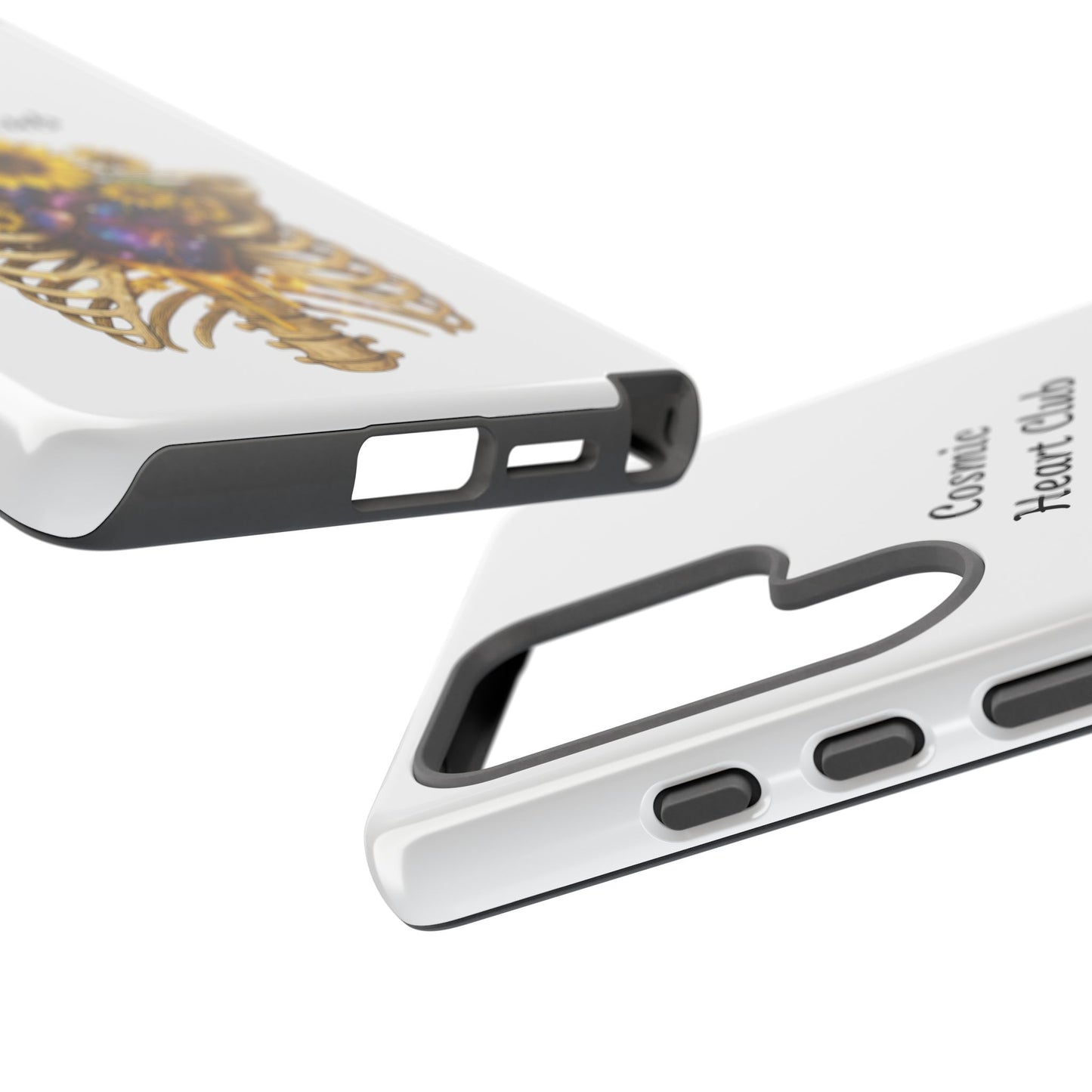 Tough Cases - 'Cosmic Heart Club' Floral Ribcage Phone Case