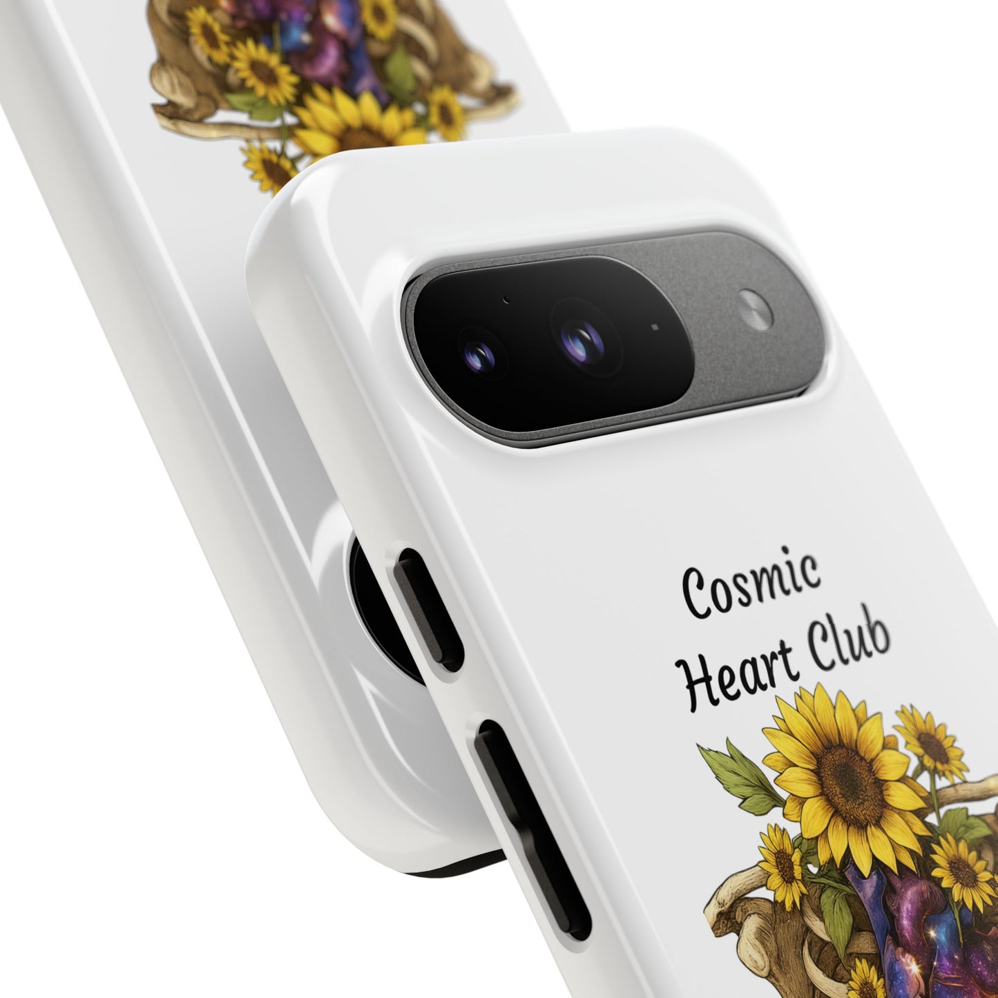 Tough Cases - 'Cosmic Heart Club' Floral Ribcage Phone Case