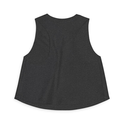 Astro Heart Crop Top — "Universe show me how good it can get" Spiritual Graphic Tank