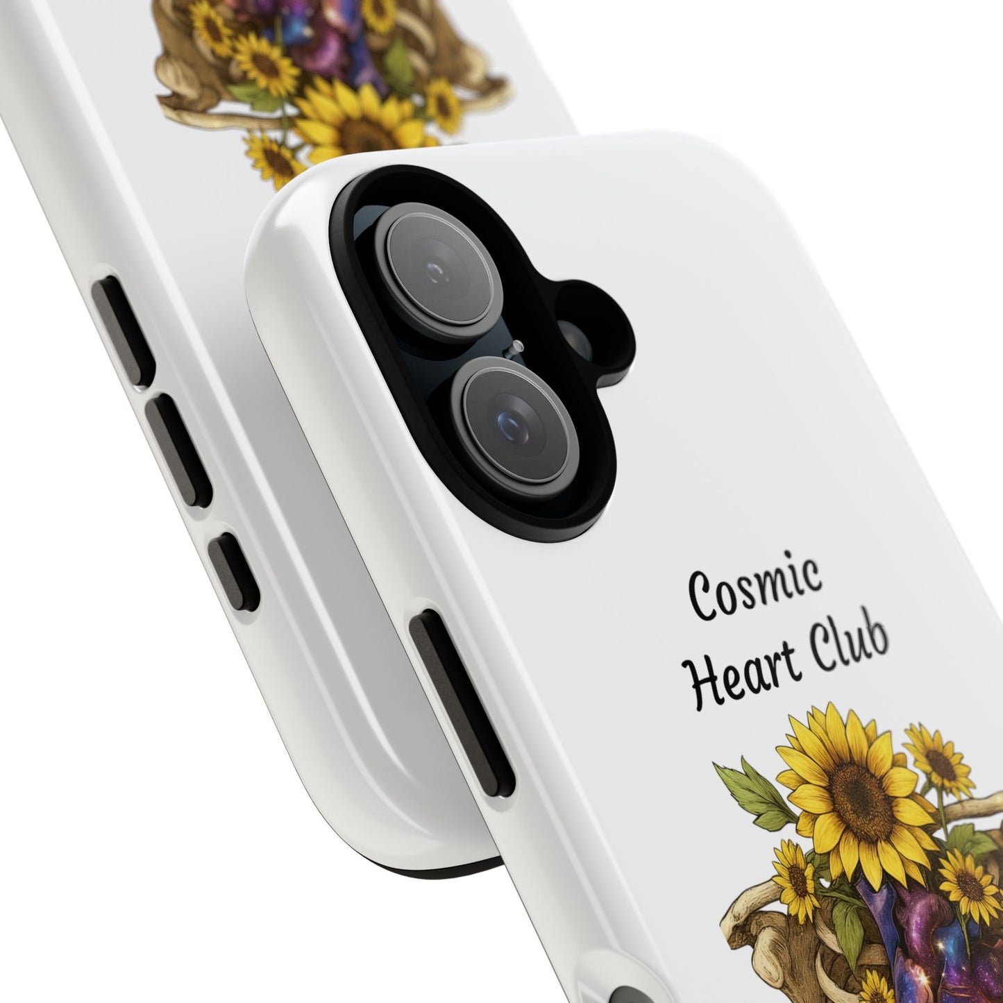 Tough Cases - 'Cosmic Heart Club' Floral Ribcage Phone Case