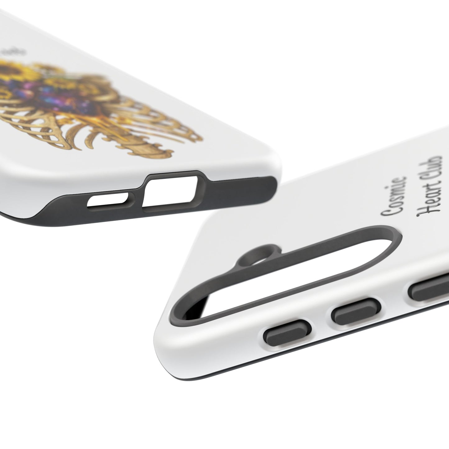 Tough Cases - 'Cosmic Heart Club' Floral Ribcage Phone Case