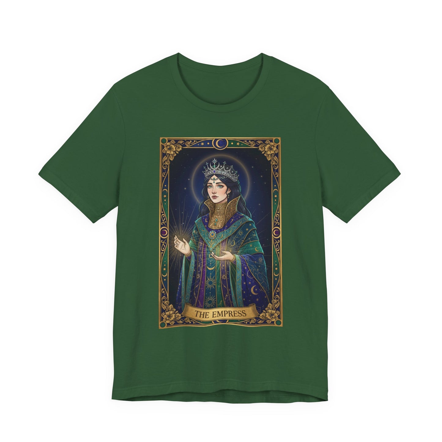 Empress Tarot Card Tee | modern tarot apparel, classic tarot style