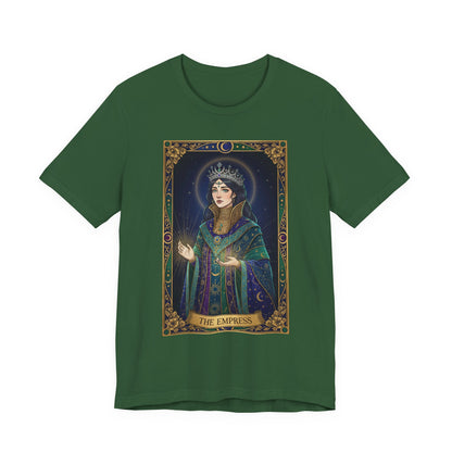 Empress Tarot Card Tee | modern tarot apparel, classic tarot style