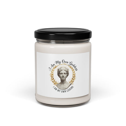 "I Am my own Goddess. I Am my own legend" — 9oz Aromatherapy Soy Candle